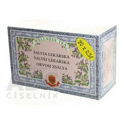 HERBEX ŠALVIA LEKÁRSKA bylinný čaj 20x3 g (60 g)