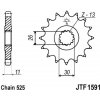 JT Reťazové koliečko JT JTF 1591-15RB 15T, 525 pogumované