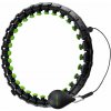 TUNTURI Hula Hoop s nastavitelným závažím 142 cm černo-zelená