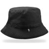 Atlantis Headwear Klobouk Bucket Pocket, rybářský COT33013998199-black/grey Černá/šedá UNI