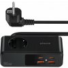 PROOVE Prepäťová ochrana, predlžovací kábel AC 2x USB 2x USB-C 65 W / Pshp25002