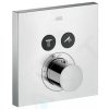 Axor Termostat pod omietku na 2 spotrebiče, chróm 36715000