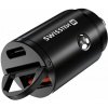 CL adaptér Swissten Power Delivery USB-C + Super charge 3.0 30 W, 20111780