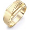 Zlatý pánsky prsteň 22170B/ZX Veľkosť: 62