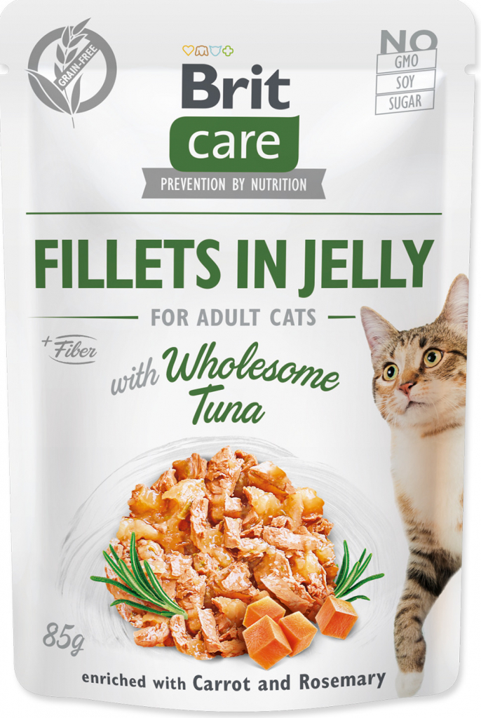 Brit Care Cat Pouch Wholesome Tuna in Jelly 85 g