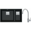 Súprava granitový drez Franke Kanon 125.0528.636, kuchynská batéria Franke Eos 115.0590.044