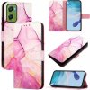 VSETKONAMOBIL 126656 ART MARBLE Peňaženkový kryt pre Motorola Moto G06 / G06 Power PINK