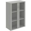 Policová skriňa Strong, 80x115,2x40 cm, sivá/sivá