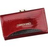 Dámska peňaženka Gregorio GP-108 z hovädzej kože, červená, 14,5 x 9,5 x 3,5 cm