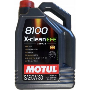 Motul 8100 X-Clean EFE 5W-30 5 l