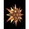 Veyra | drevená LED hviezda | obojstranná | závesná | 30 cm