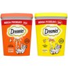 DREAMIES Mega Box 2x350 g – doplnkové krmivo pre dospelé mačky, mix chutí