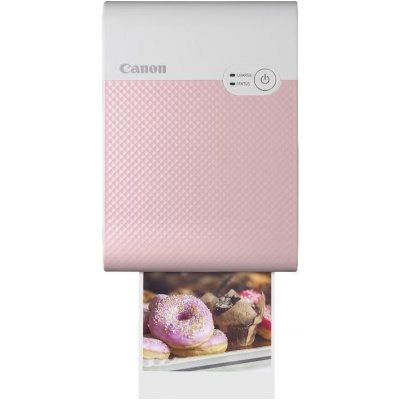 Termosublimačná tlačiareň Canon SELPHY Square QX10 ružová KIT (vr. 20ks papiera) (4109C013)
