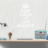 Sablio Samolepka na stenu: nápis Keep calm... - 82x120 cm