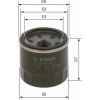 Olejový filter P7210 BOSCH F026407210