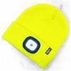 Čepice s LED a USB dobíjením PORTWEST neon yellow