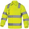 DELTA Delta Plus REFLEXNÁ PRACOVNÁ BUNDA M2VHV - Fluo-Žltá-Sivá, S Fluo-Žltá-Sivá, S
