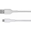 Belkin CAA002bt1MWH oplétaný USB-A - Lightning, 1m, bílý