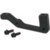 Adaptér zadný FORCE STAND/POST 180 mm, čierny