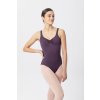 Intermezzo trikot s riasením Bodydanmer 31232 tm. fialový