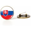 Amparo Miranda® Odznak do klopy Slovenská vlajka VSK25