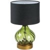 Rabalux 74033 dekoratívna stolná lampa Pirelo, E14, 1x max. 25W, fľaškovo zelená