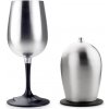 GSI Outdoors Glacier Stainless Nesting Wine Glass Typ: Biele víno