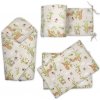 Baby Nellys Mantinel s posteľnou bielizňou + rýchlozavinovačka ZDARMA Veľkosť: 135x100