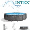 Intex Bazén Intex Prism Frame Greywood 457 x 122 cm