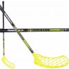 FLOORBEE Falcon SEMI 27 Carbon Composite žltá / čierna, Pravá (pravá ruka dole), 104cm (=114cm)
