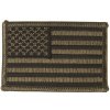 MIL-TEC Nášivka vlajka USA Olive - pro levý rukáv