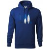 Paddleboard set - Mikina pánska Cape s kapucňou - M ( Kráľovská modrá )