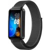 eses Nylonový remienok pre Huawei Band 8, 9 a 10 - Čierny