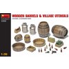 MiniArt Wooden Barrels & Village Utensils 1/35