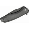 Vega CIVIVI C801I Baklash vreckový nôž 8,9 cm, Black Stonewash, čierna, G10, uhlíkové vlákno