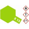 Farba Tamiya Acrylic MINI X-15 - Light Green Gloss 10ml