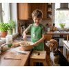 Zástera detská, Junior Chef, zelená