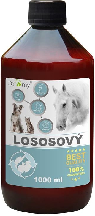 Dromy Lososový olej Premium 1000 ml