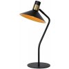 LUCIDE 05528/01/30 PEPIJN stolová lampa 1xE14 čierna/zlatá