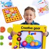 VZDELÁVACIA GOMBÍKOVÁ SKLADAČKA PRE DETI - KREATÍVNA MOZAIKA
