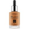 Catrice HD Liquid Coverage Foundation vodeodolný tekutý make-up s matným efektom 082 Warm Caramel 30 ml