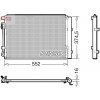 Kondenzátor klimatizácie DENSO DCN41017 DCN41017