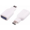 PremiumCord adaptér USB 3.1 konektor C - USB 3.0 A (M/F), OTG, bílá kur31-14