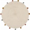 Atmosphera ARLEKIN dětský koberec s bambulkami, 90 cm