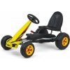 Športové odrážadlo Milly Mally Detská šliapací motokára Go-kart Viper žltá (5901761125863)