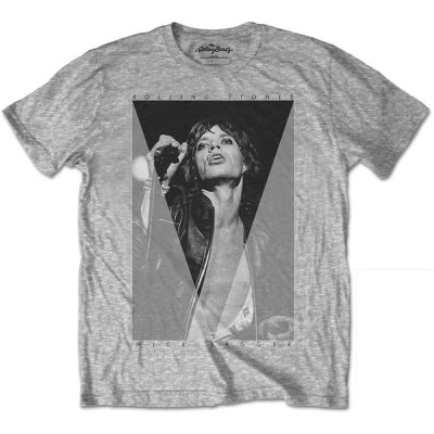 The Rolling Stones dámske tričko Mick RO2653 sivá