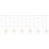 ISO 11323 Svetelný záves hviezdy 138 LED, 31V, multicolor