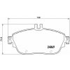 BREMBO Sada brzdových doštičiek P 50 093X
