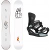 Gravity Contra 25/26 pánsky snowboard + Gravity Drift black/sage viazanie + zľava 600,- na príslušenstvo - 155 cm + L (EU 42-45)