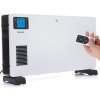 TAGRED Elektrický konvektor 2300 W, turbo vzduch, diaľkové ovládanie, LCD časovač, biely